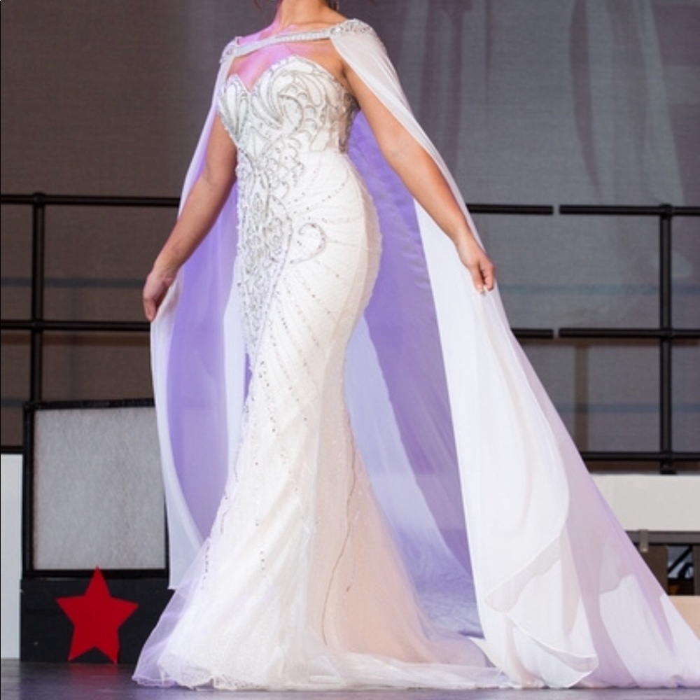 Jovani couture gown